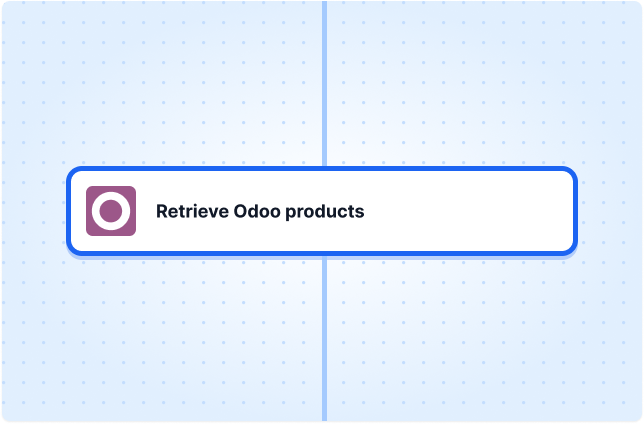 Retrieve Odoo products