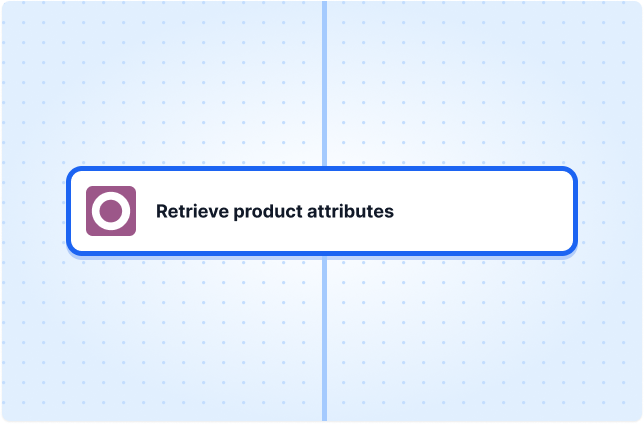 Retrieve product attributes