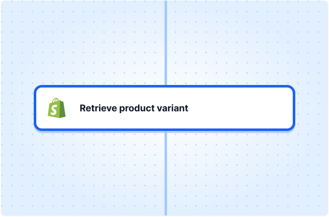 Retrieve product variant