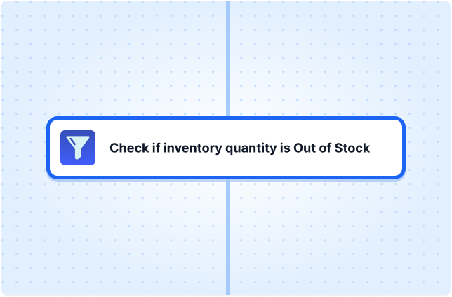 Check if inventory quantity is Out of Stock