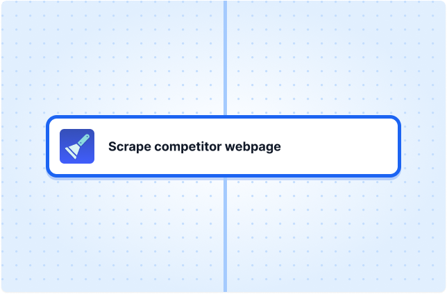 Scrape competitor webpage