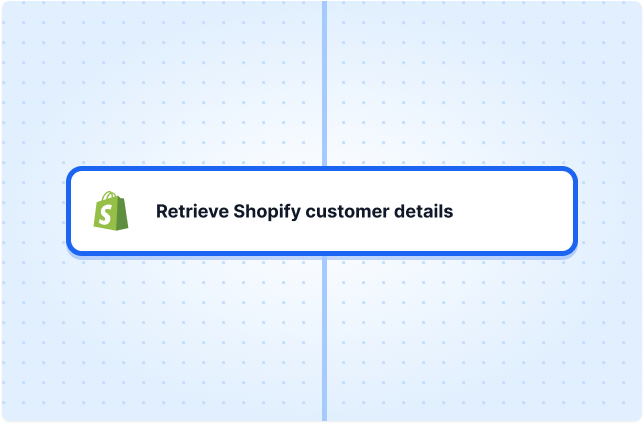 Retrieve Shopify customer details