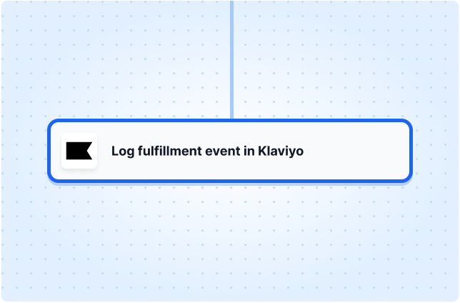 Log fulfillment event in Klaviyo