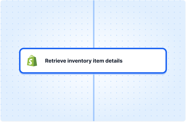 Retrieve inventory item details