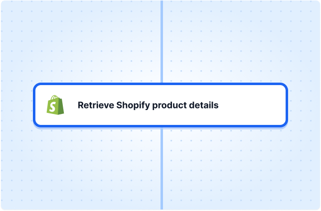 Retrieve Shopify product details