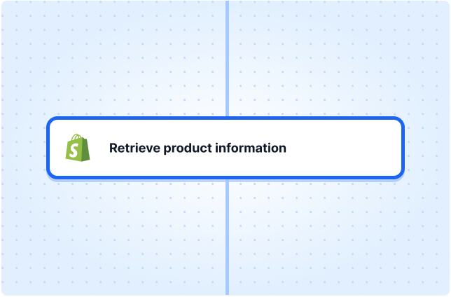 Retrieve product information 