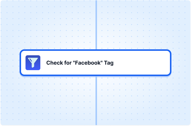 Check for "Facebook" Tag