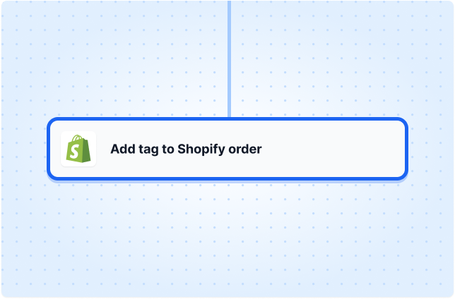 Add tag to Shopify order