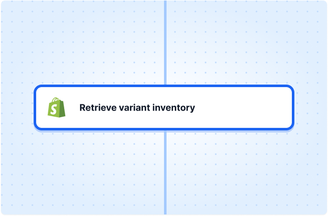 Retrieve variant inventory 