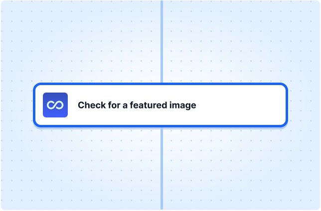 Check for a featured image