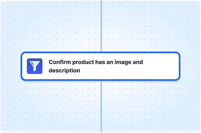 Confirm product has an image and description