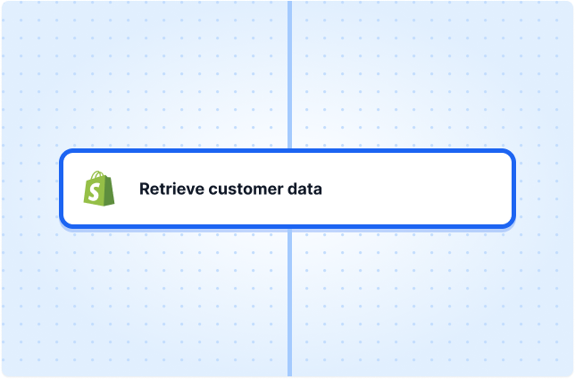 Retrieve customer data