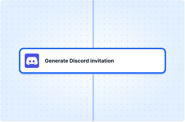 Generate Discord invitation