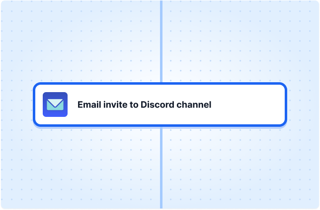 Email invite to Discord channel