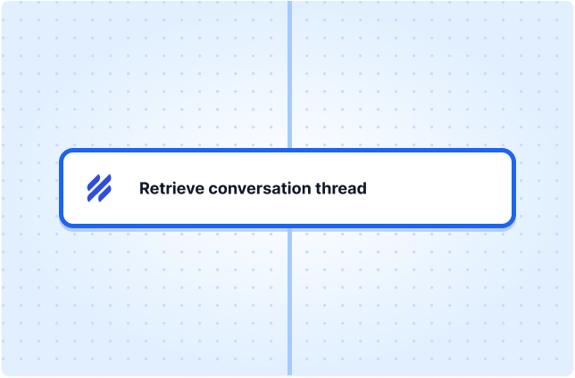 Retrieve conversation thread