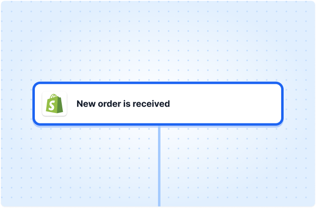 Start every time a Shopify order is created