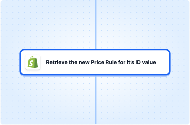 Retrieve the new Price Rule for it's ID value