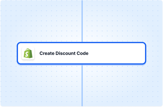 Create Discount Code