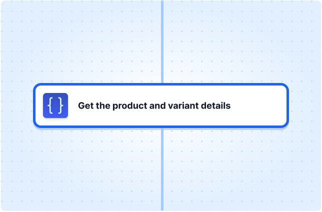 Get product and variant details