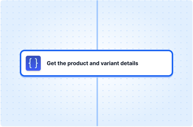 Get product and variant details