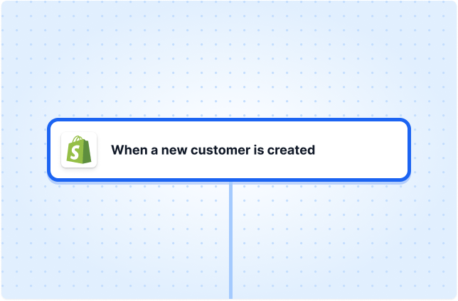 When a new customer is created