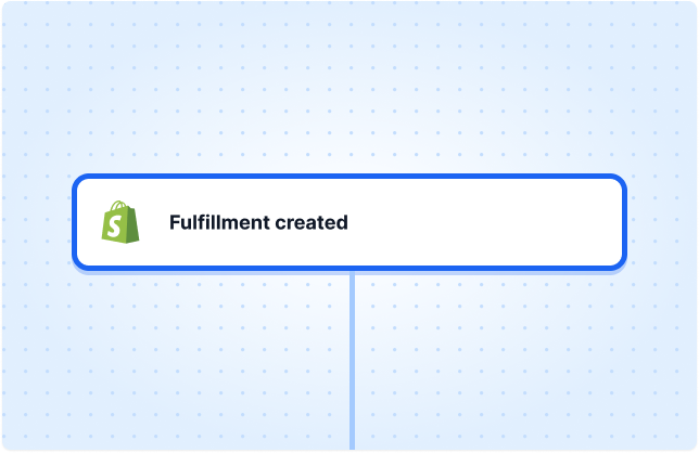 Fulfillment created