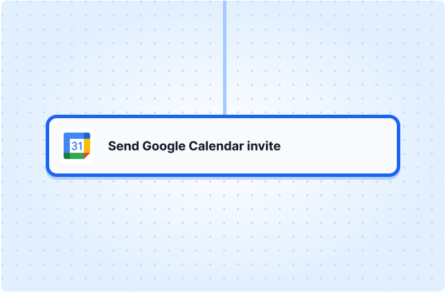 Send Google Calendar invite