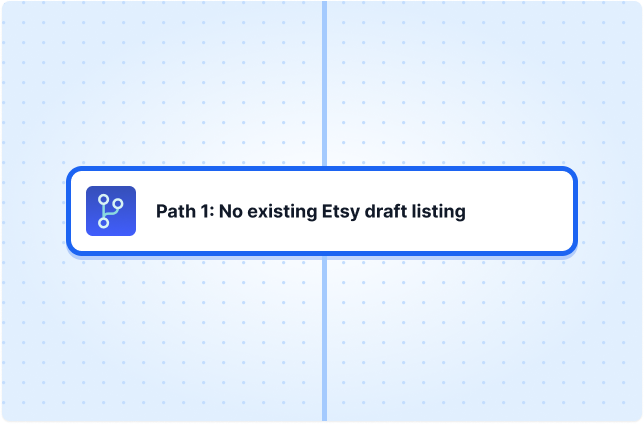 Path 1: No existing Etsy draft listing