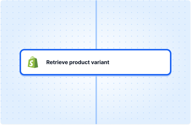 Retrieve product variant