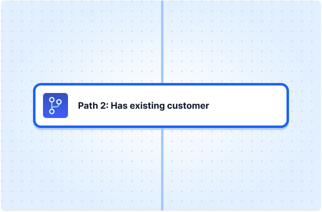 Path 2: Has existing customer