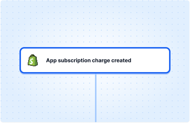 App subscription charge created