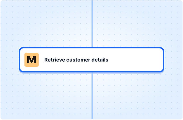 Retrieve customer details