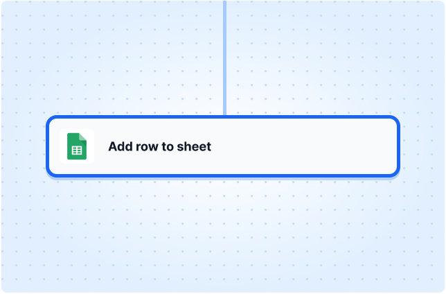 Add row to sheet