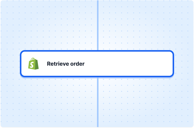 Retrieve order