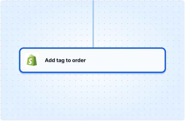 Add tag to order