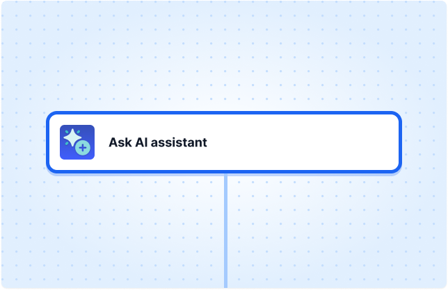Ask AI assistant