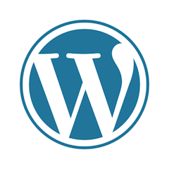 WordPress logo icon