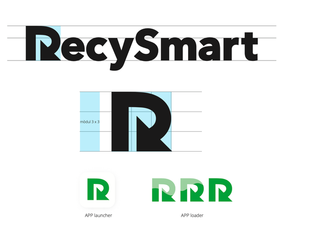 RecySmart logo design