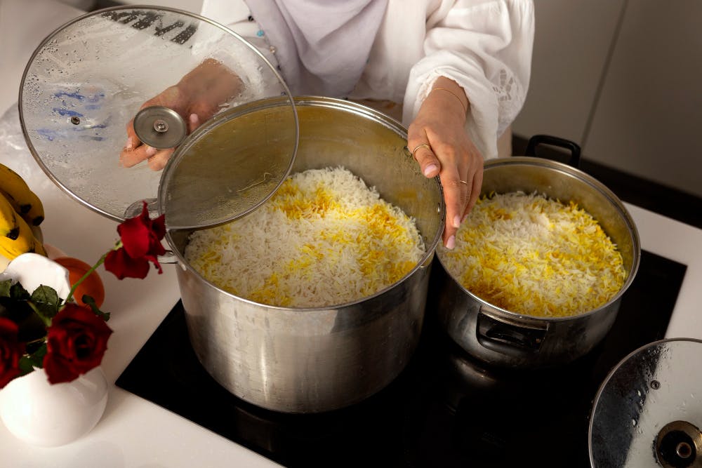 Cooking methods for basmati rice