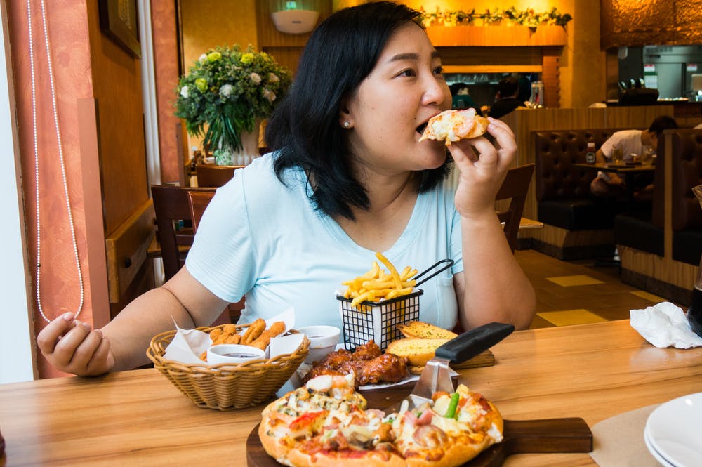 Fatty fried foods