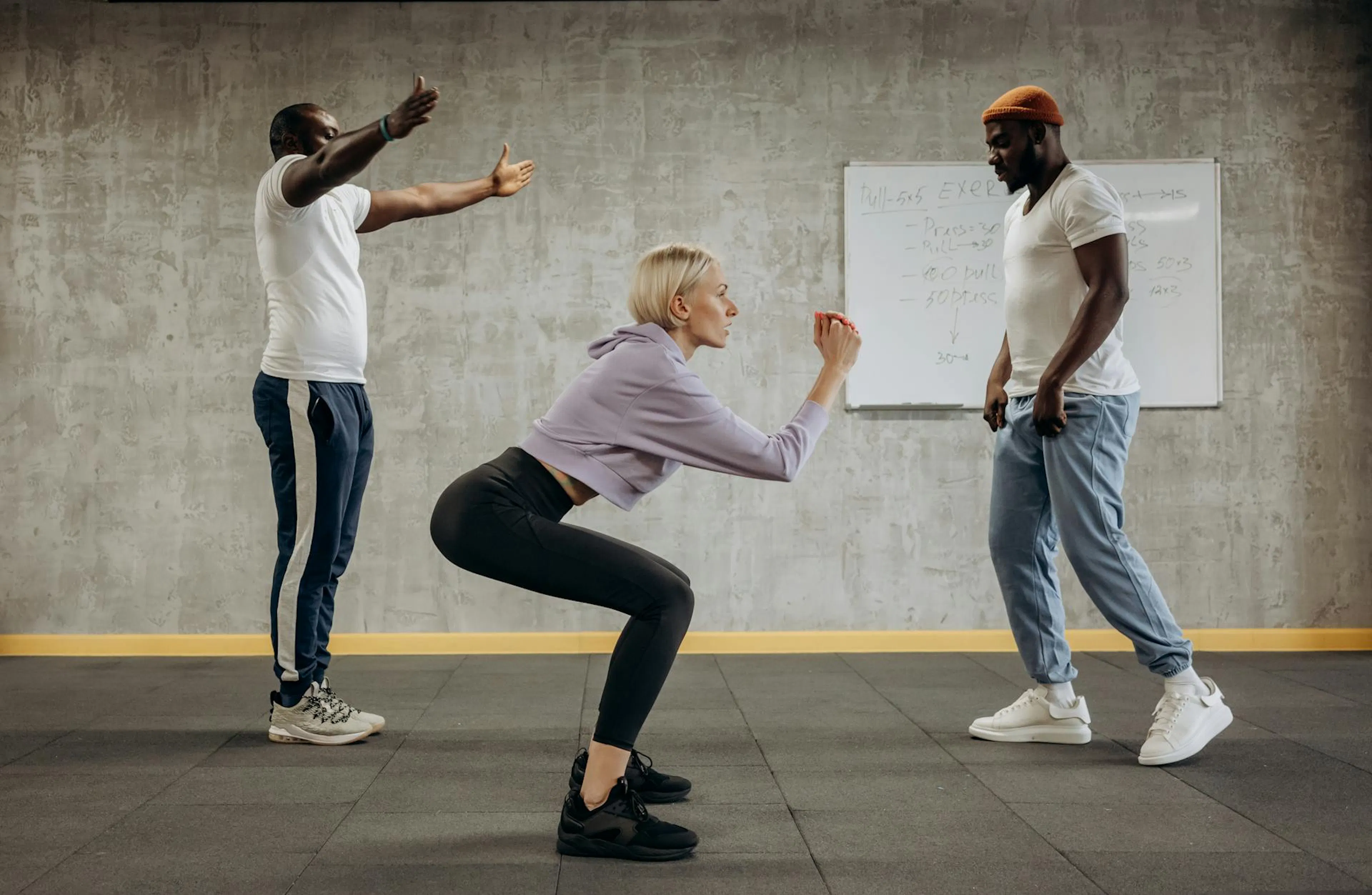 Person exercising for immune vitality