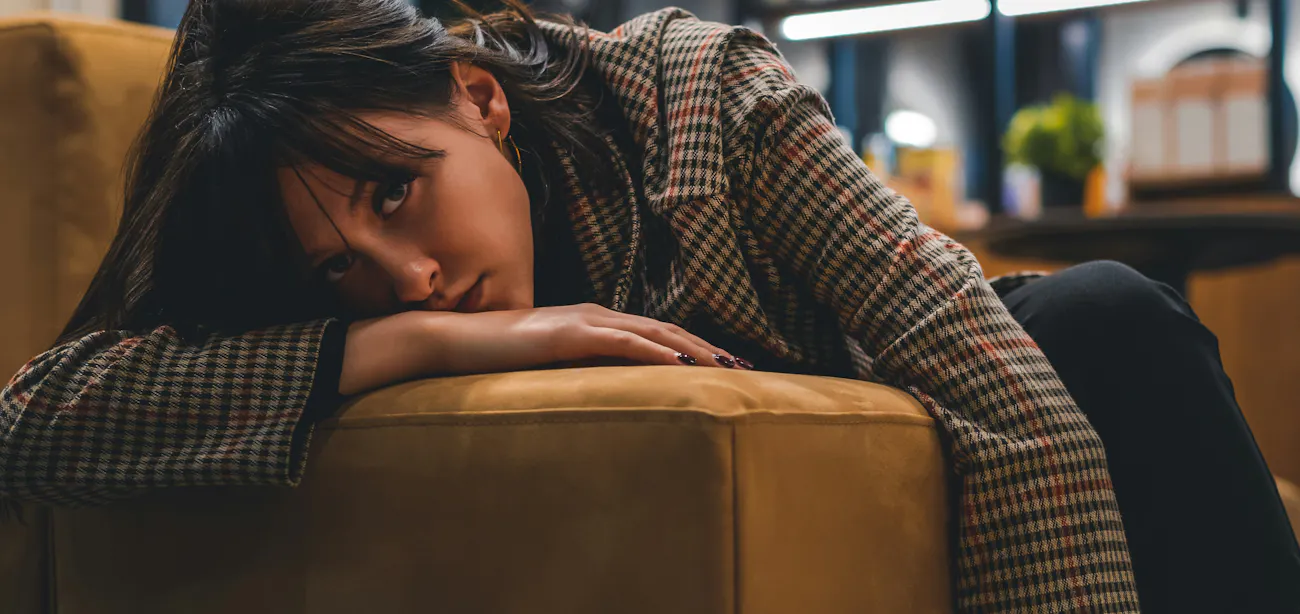 woman feeling tired due to low free testosterone