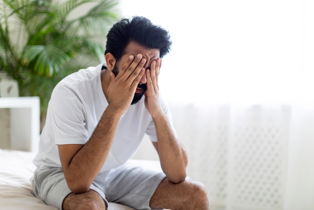 Person worrying about weight loss plateau with Phentermine