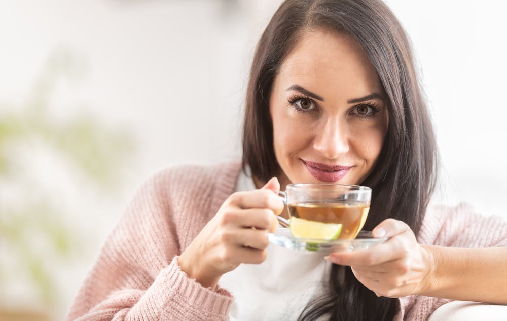 Green tea for fat burning