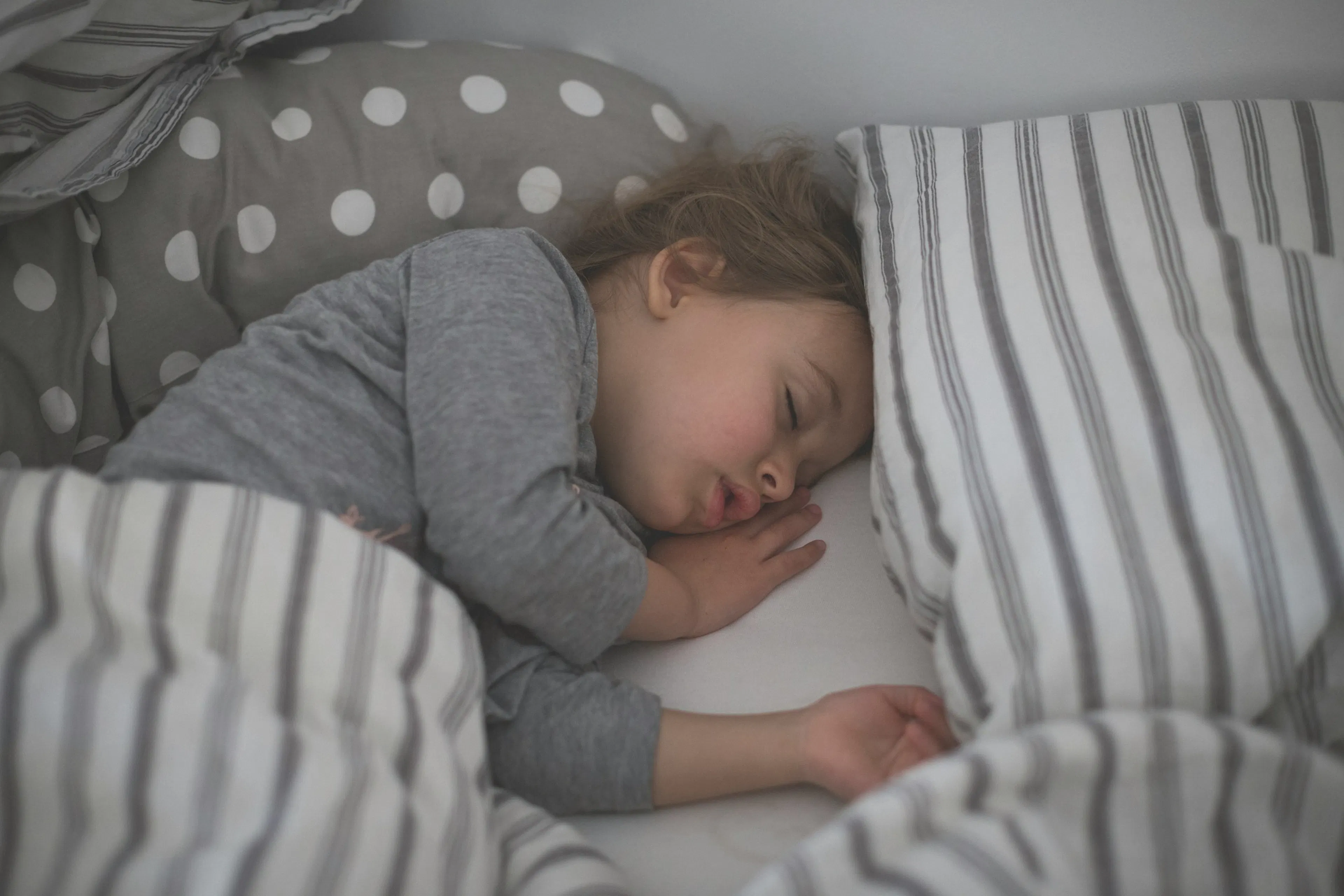 Image of a baby in deep sleep