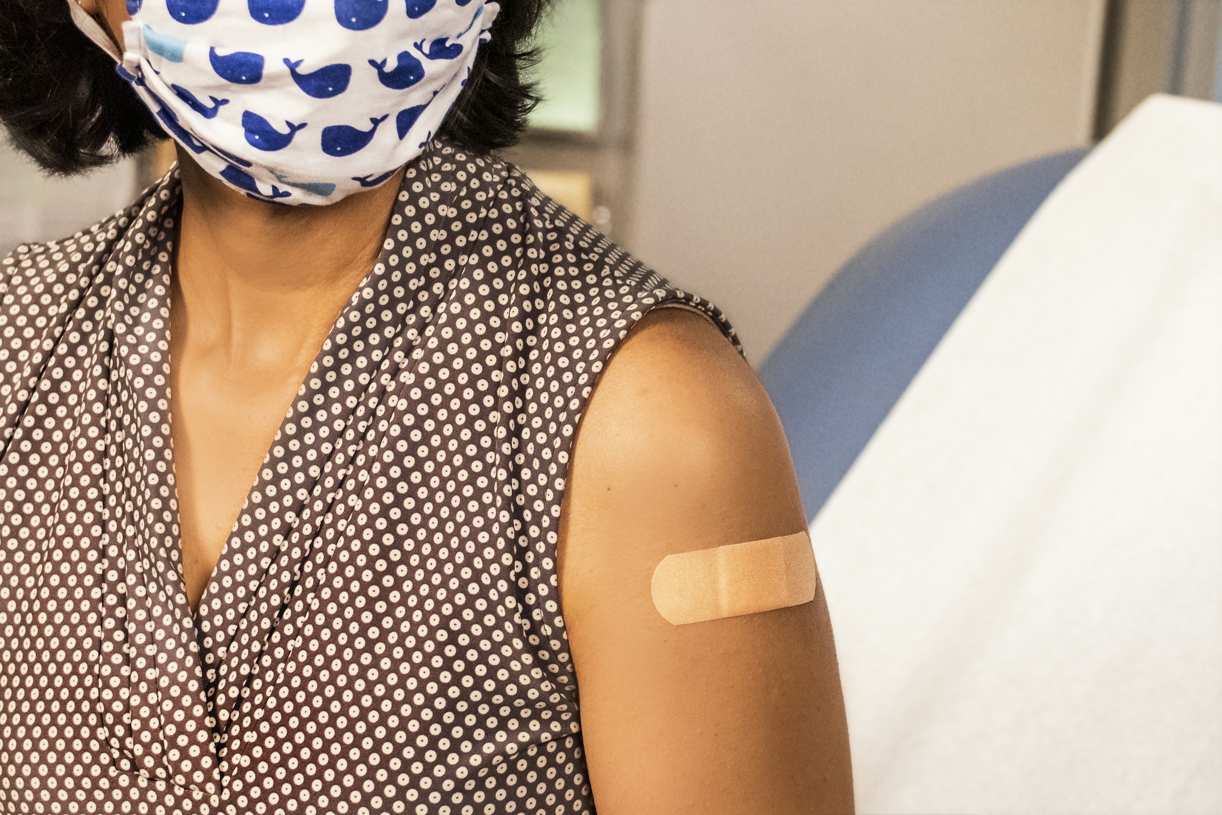 Person in the hospital to check their White blood cells count