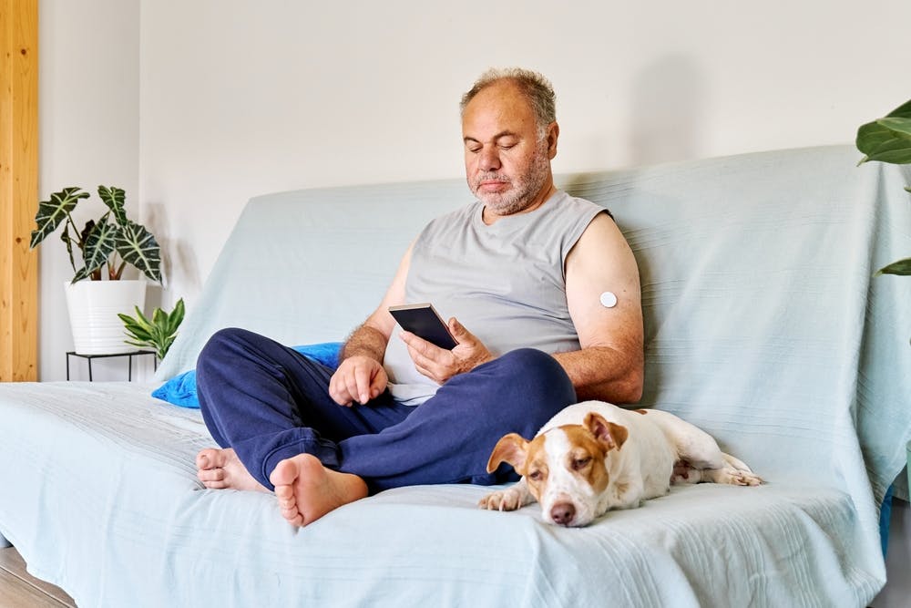 Fasting and post-meal glucose chart for adults