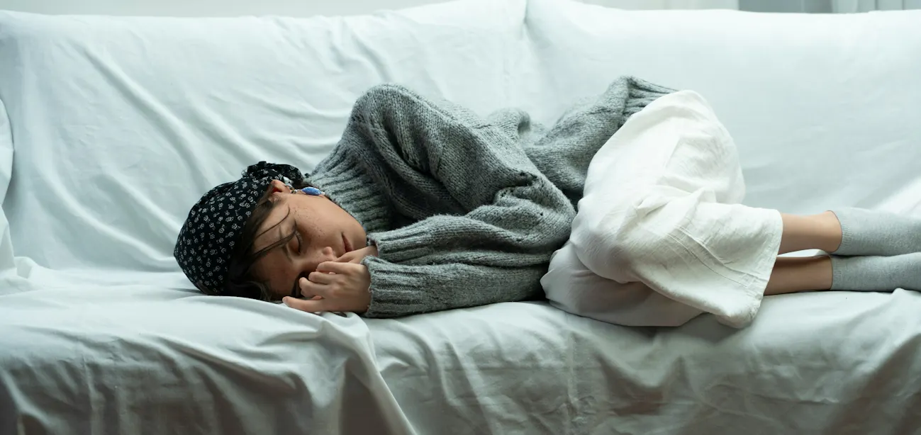 Lady with low white blood cell count due to stress