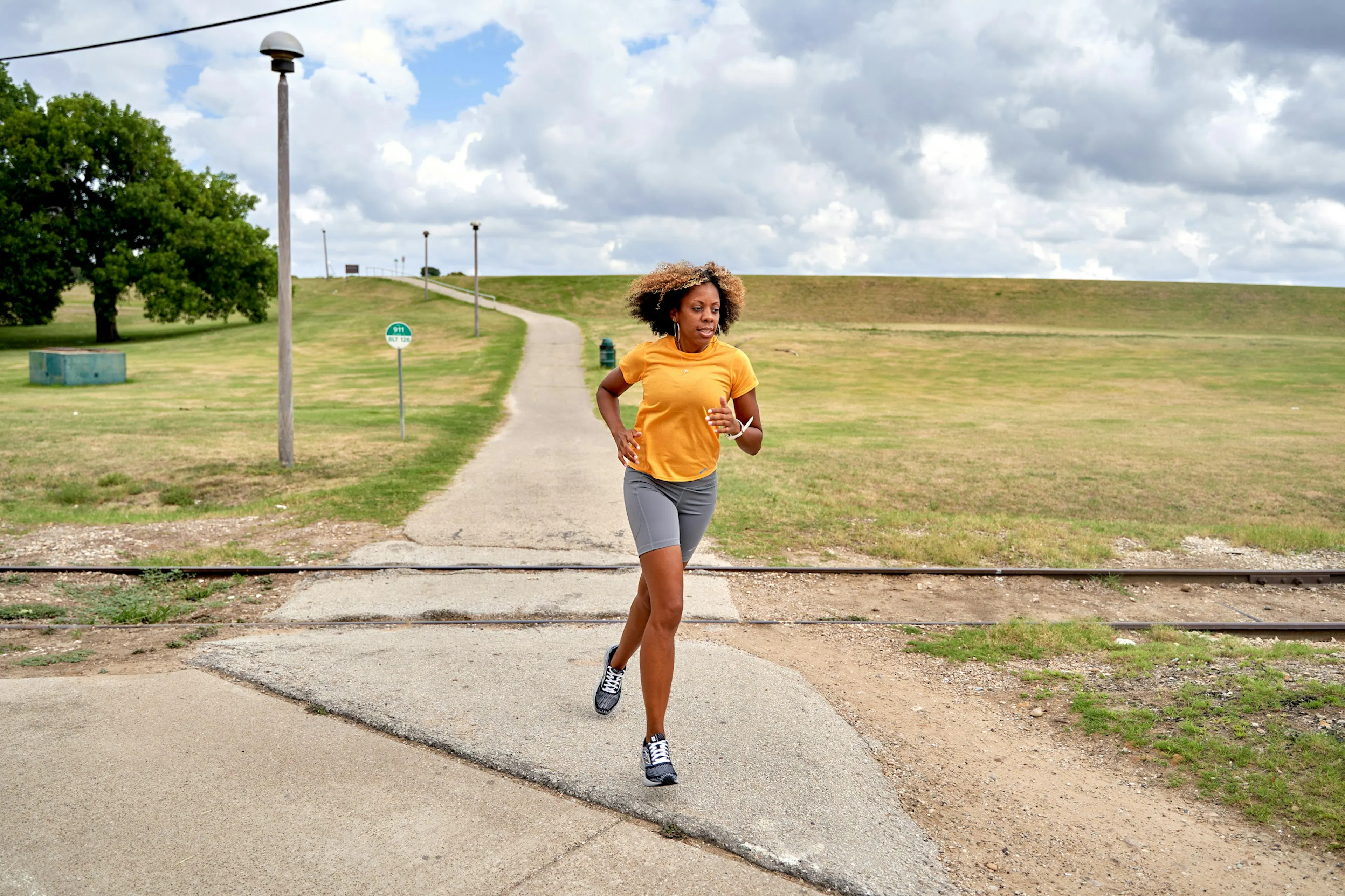 A lady doing Fasted Cardio for Weight Loss