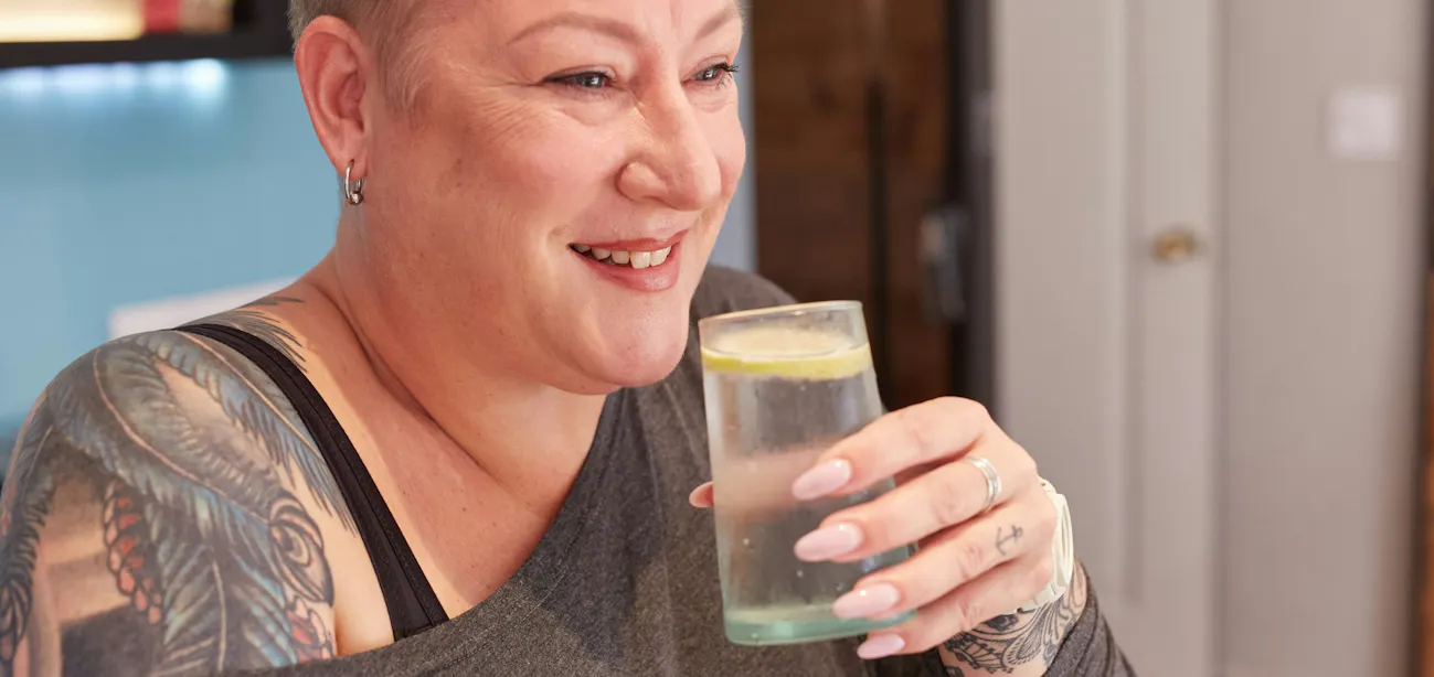 a person taking lysine for longevity